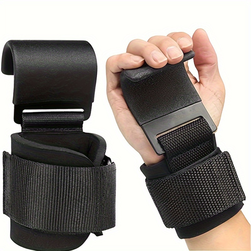 Wrist Wraps Weightlifting Support - 2 Buah Fitness Jongkok, Angkat Berat,