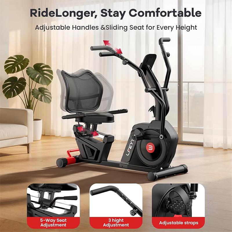 Sepeda Statis Pooboo untuk Ola - Exercise Bike Magnetic Resistance ulasan dan harga