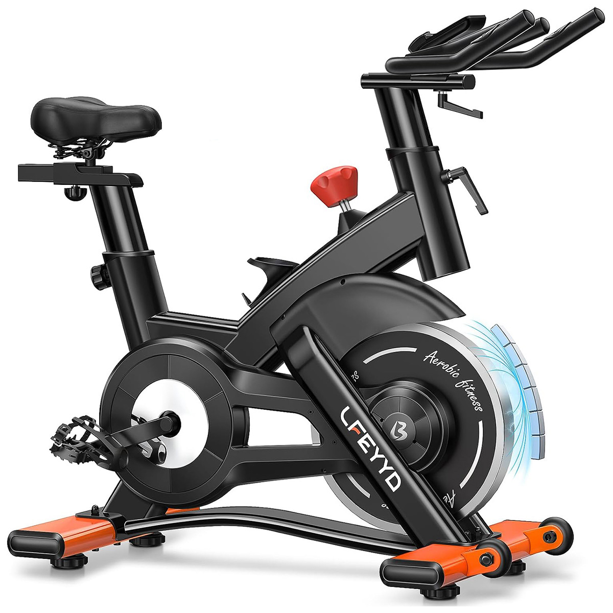 Sepeda statis Pooboo, dengan d - Exercise Bike Magnetic Resistance ulasan dan harga