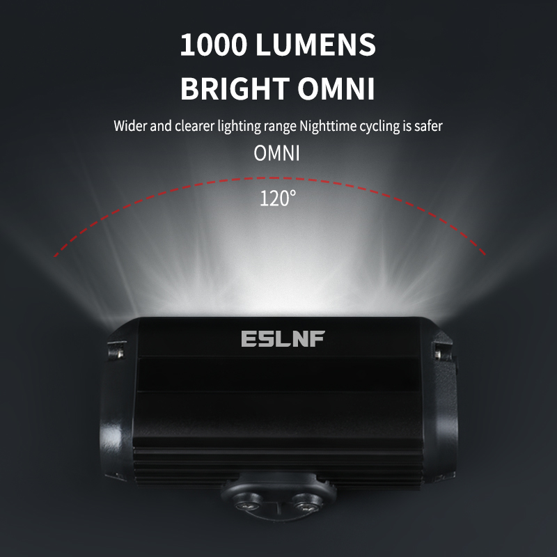 Lampu Depan Sepeda MTB ESLNF 1 - Rechargeable Bicycle Headlight 1000 Lumen ulasan dan harga